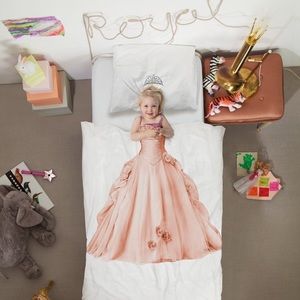 Snurk Princess organic cotton Twin Duvet set
